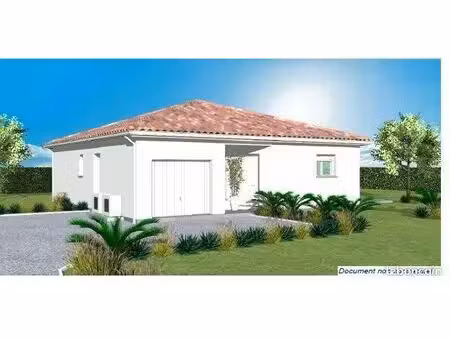 projet de construction d'une maison 89 m² avec terrain à saint-germain-et-mons (24)