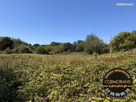 terrain 2400 m² plomeur