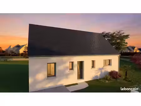 projet de construction d'une maison 75 m² avec terrain à ploneour-lanvern (29)