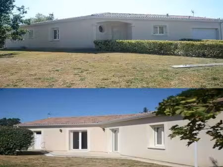 maison de 2009 terrain clos 1088 m2 10 mm gare de langon