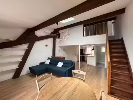 location meublée duplex 2 pièces 58.62 m² à lyon 9ème (69009)  990 €