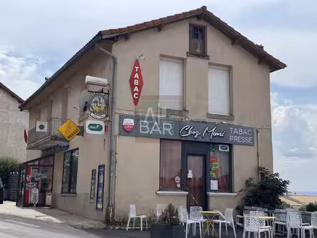 fonds de commerce bar  tabac  pmu  presse  snack avec logeme