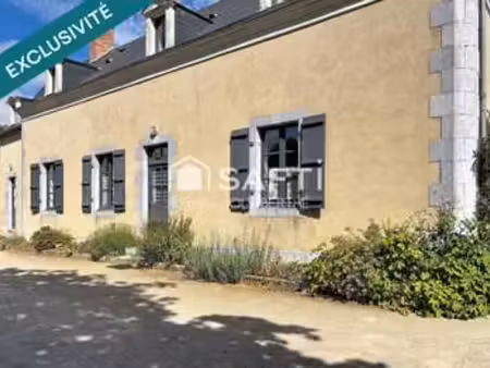 vente longère et corps de ferme à la cropte (53170) : à vendre / 173m² la cropte