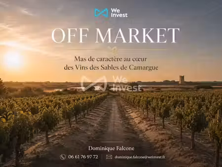 vente maison 8 pièces 260 m² à saint-laurent-d'aigouze (30220)  890 000 €