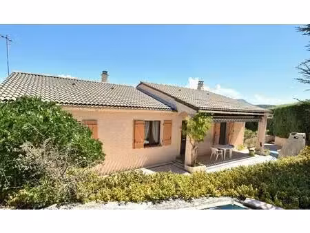 a vendre  aiglun (04) – maison individuelle 6 pièces  5 chambres  jardin  terrasse et gara