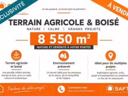 vente terrain à assérac (44410) : à vendre / 8550m² assérac
