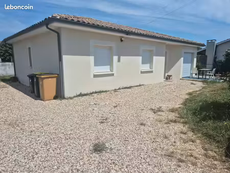 maison 90 m² habitables de plain pied à galgon