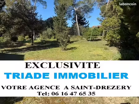 terrain 765 m² saint-drézéry