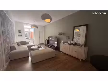 t2 bis de 80 m² avec terrasse de 30 m² – centre-ville d’arras
