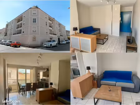 narbonne – joli t2 meublé – 37 m2 – 625 cc/mois