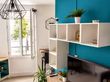 studio meublé 22 m² – face gare le havre – 590 cc