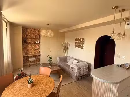 t2 meublé tout équipé - 40m²- centre-ville- 650