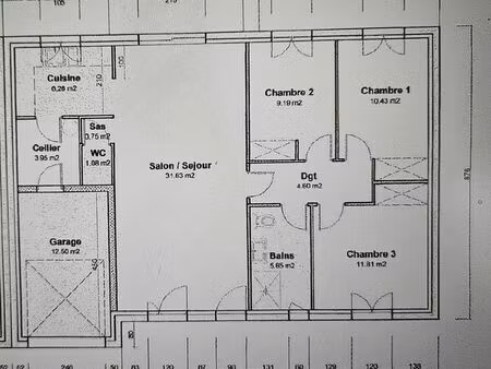 maison 3 chambres