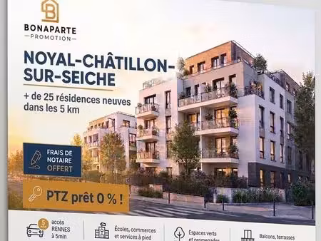 appartement - 3 pièces - ptz / notaire offert