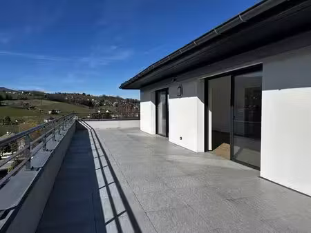exceptionnel - rumilly – attique t4 de 89 m² – terrasse 80
