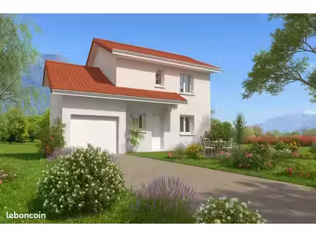 projet de construction d'une maison 84 m² avec terrain à noyarey (38)