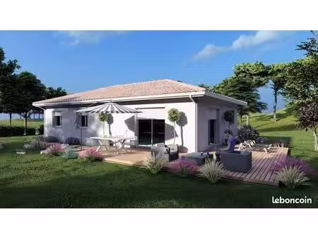 projet de construction d'une maison 88 m² avec terrain à vielle-saint-girons (40)