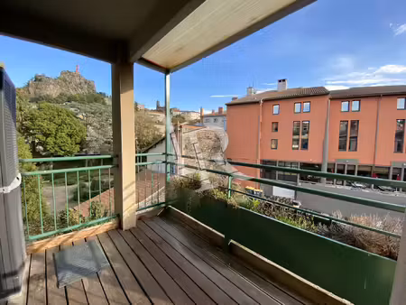 appartement meublé avec balcon et parking