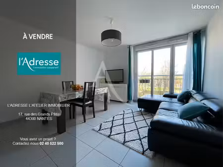 appartement 3 pièces 65 m²