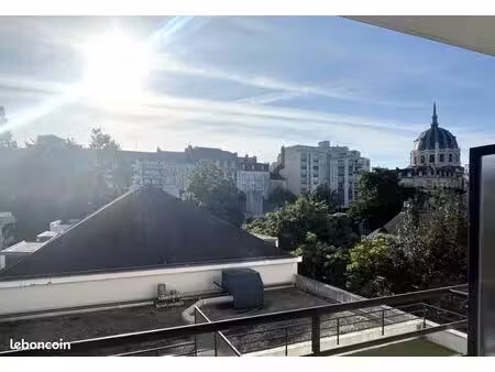nantes dobrée canclaux  t2 42 m²  3ème asc. terrasse
