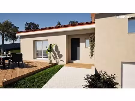 maison 110 m² avec terrain à l'horme (42)