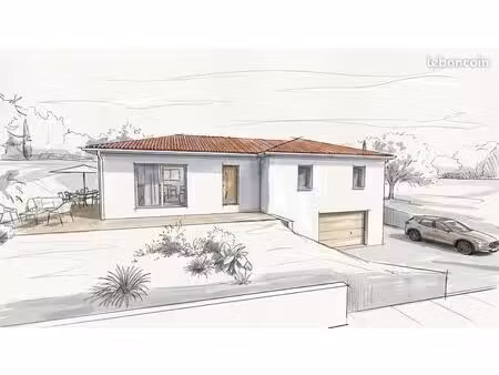 projet de construction d'une maison 99 m² avec terrain à saint-romain-en-jarez (42)