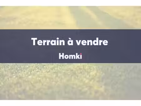 terrain constructible à vendre