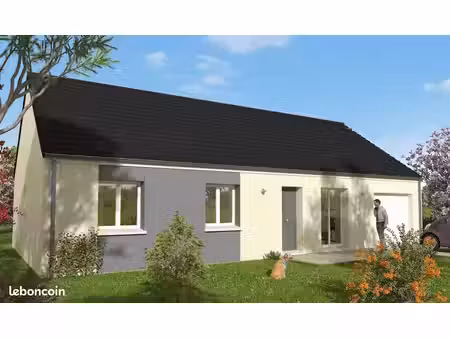 maison 100 m² avec terrain à saint-martin-d'abbat (45)