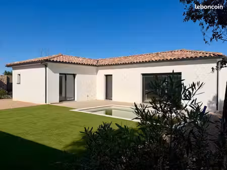 maison neuve avec piscine et garage - porto-vecchio