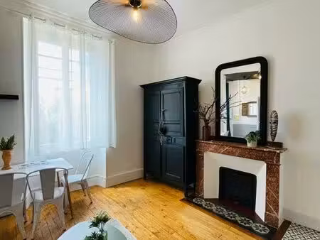 appartement t3 avec garage et jardin