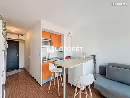 studio 1 pièce 22 m²