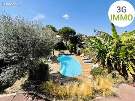maison atypique rénovée avec piscine – 3 chambres - 112 m2