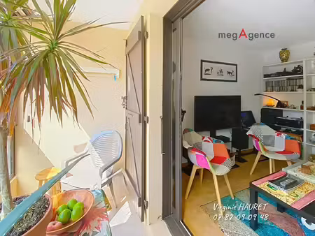 appartement 32m² - rdc - 1 chambre - 1 loggia - 1 place de parking