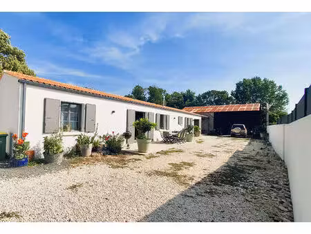 dolus d'oléron - maison rénovée avec hangar de 100 m² et beau potentiel
