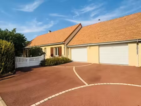 maison maison 111 m² + grand grenier ? terrain 1173 m² sans vis-à-vis  double garage & cli