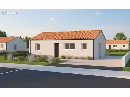 projet de construction d'une maison 79 m² avec terrain à saint-macaire-en-mauges (49)