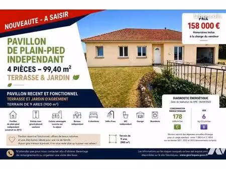pavillon 5 pièces 99 m²