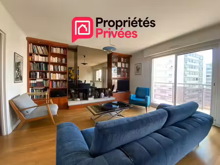 76m2 au dernier etage avec 2 balcons