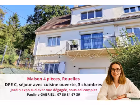 maison t4 82 m² ? jardin plein sud ? garage ? rouelles - le havre