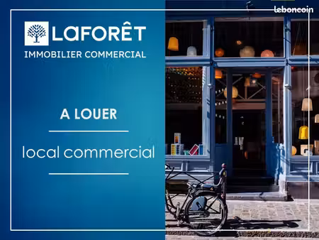 local commercial 50 m² guer