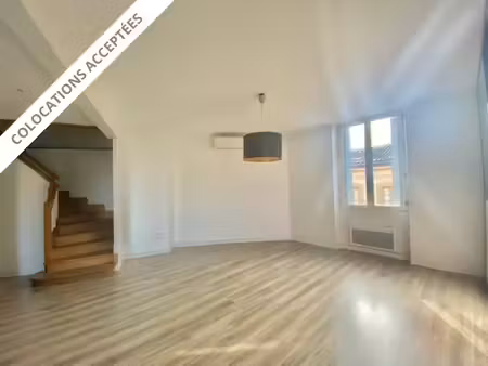 location t4 de 83 m² quartier capitole avec climatisation
