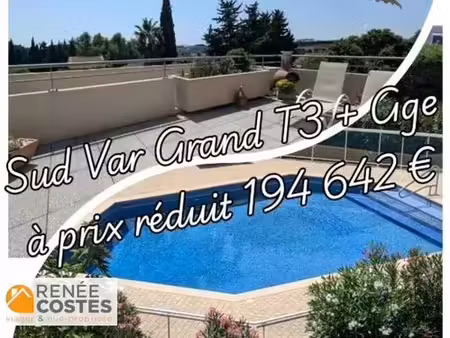 vente viager 3 pièces 71 m² à frejus (83600)  100 354 €