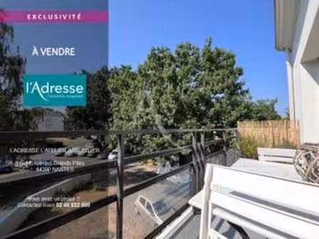 vente appartement 3 pièces à nantes (44000) : à vendre 3 pièces / 63m² nantes