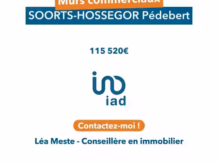 vente boutique/local commercial 45 m²