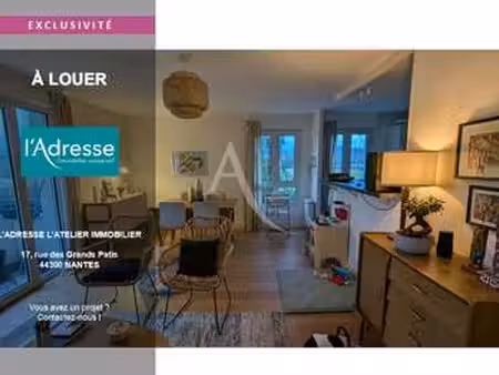 location appartement 4 pièces à nantes (44000) : à louer 4 pièces / 78m² nantes
