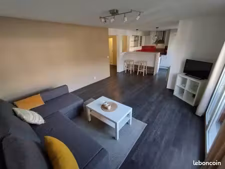 superbe t2 meublé rénové 58m2 proximité centre-ville de gex