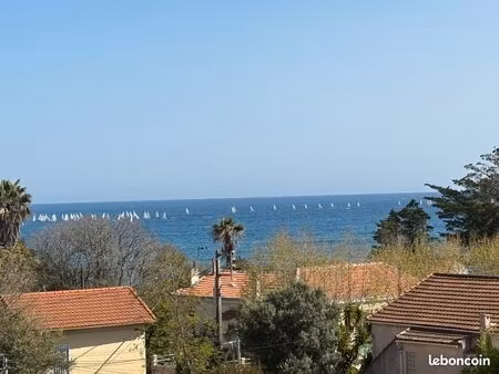 t3 avec garage à 100 m de la plage des sablettes