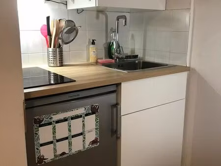studio meublé avec parking privé dans résidence sécurisée