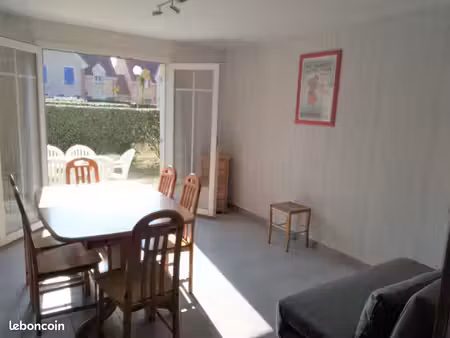 location maison pour etudiant a berck . maison meublée 46m2 .jardin; 3 pièces  située dans