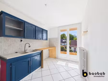 t2 de 59 m² avec deux balcons et cave – chambéry